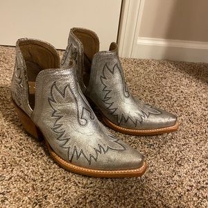 Ariat Silver Booties